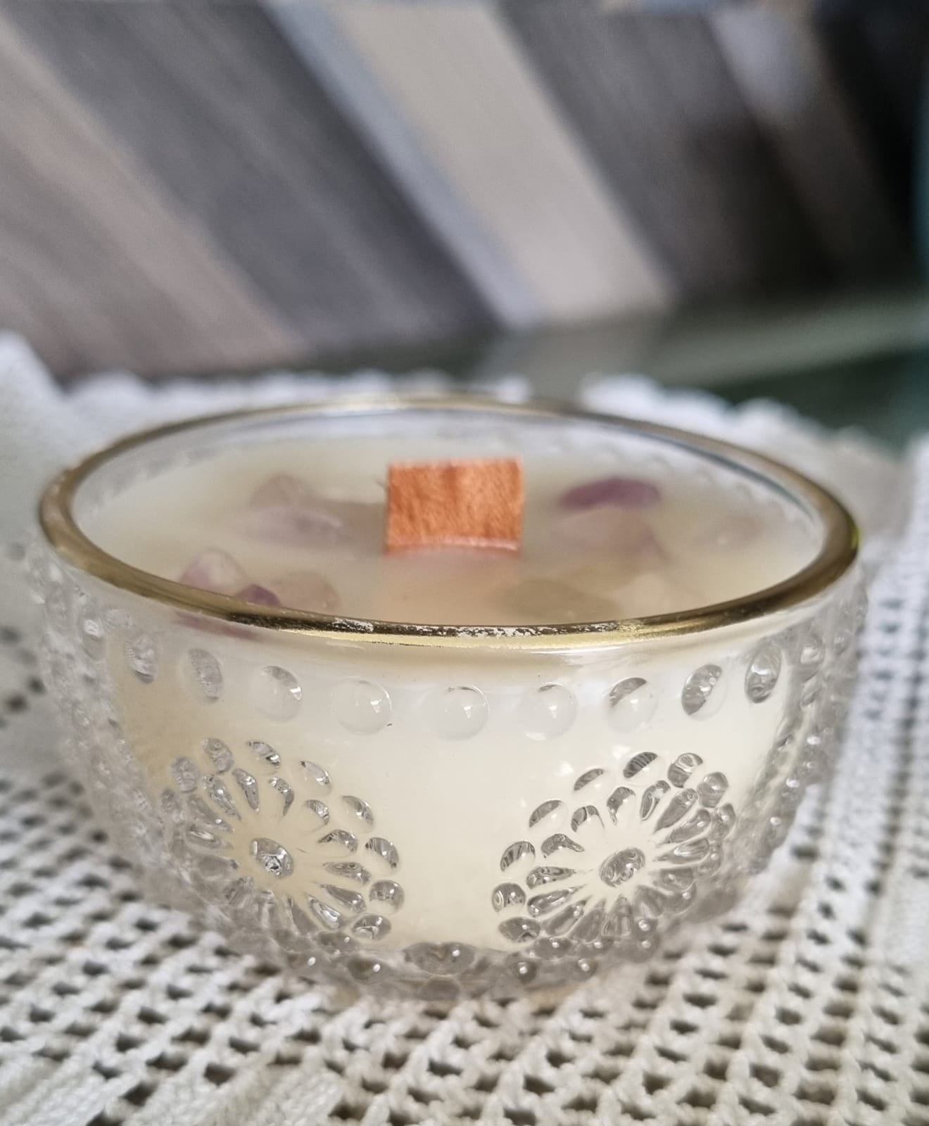 Bowl com borda em ouro - Aromática